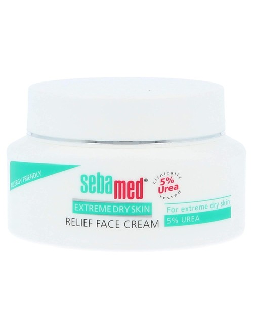 Sebamed Extreme Dry Skin Relief Face Cream 5% Urea. 1.7 Fluid Ounces (50mL)