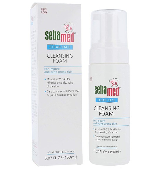 Sebamed Clear Face Cleansing Foam 5.07 Fluid Ounces (150mL)