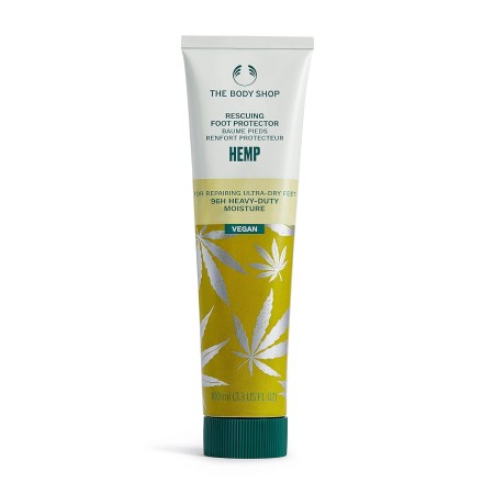 The Body Shop Hemp Foot Protector – Protecting & Hydrating Care for Ultra Dry Feet – 3.5 oz