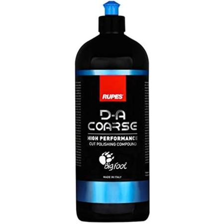 RUPES Coarse Compound for Polish & Swirl Remover, Dual Action Buffing Compound Liquid, for Car Detailing & Removing Scratches,