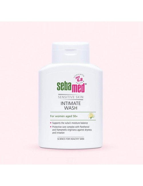 Sebamed Feminine Intimate Wash Menopause pH 6.8 Gentle Hydrating Vaginal Wash Feminine Hygiene Clinically Tested (200mL)