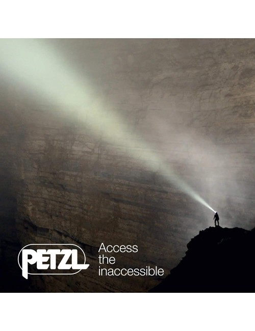 PETZL, TACTIKKA + Stealth Headlamp with 350 Lumens for Fishing and Hunting