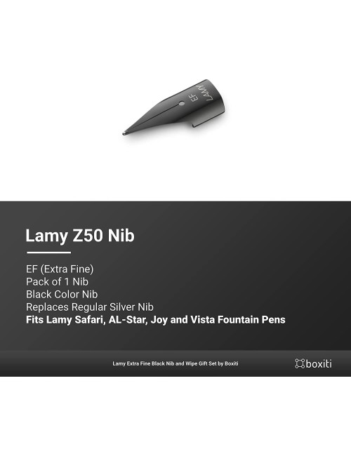 Boxiti Lamy Variations (Lamy AL-Star | Ocean Blue | Fine Nib + 5 Black Ink Cartridges and Converter)