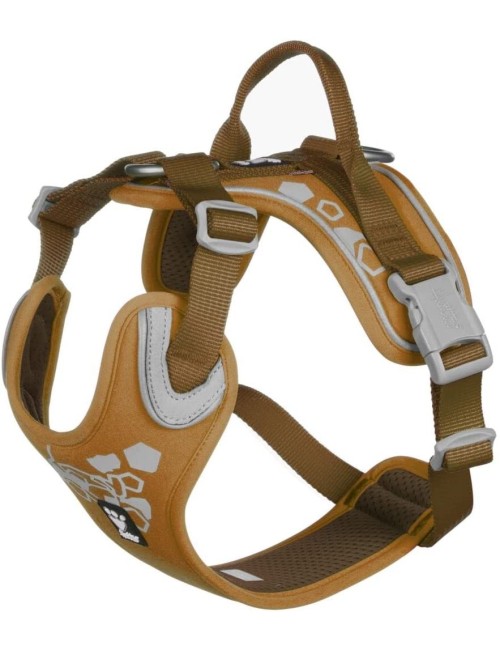 Hurtta Weekend Warrior Dog Harness, Neon Lemon, 24-32 in