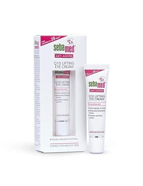 Sebamed Anti-Ageing Q10 Lifting Eye Cream with Botanical Phytosterols and lipid Complex, Visibly Reduces Appearance of Wrinkles.