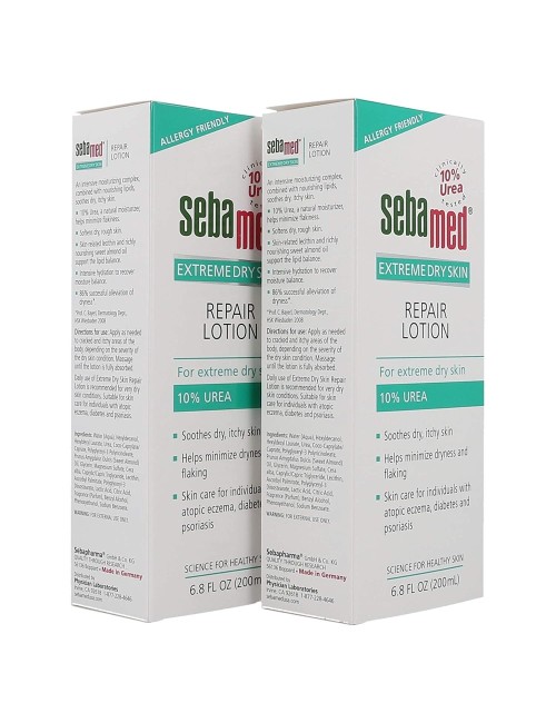 Sebamed Extreme Dry Skin Repair Advance Therapy Lotion with 10% Urea Perfect for Eczema Psoriasis Lotion Rough Dry Skin