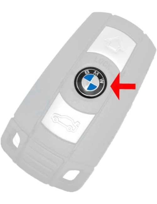Genuine BMW E46 Cabrio Compact Coupe Sedan Key Emblem 11mm OEM 66122155753