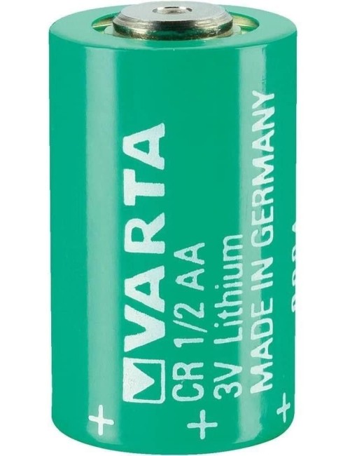 VARTA CR 1/2 AA Series Lithium 3 V 950 mAh Cylindrical Battery