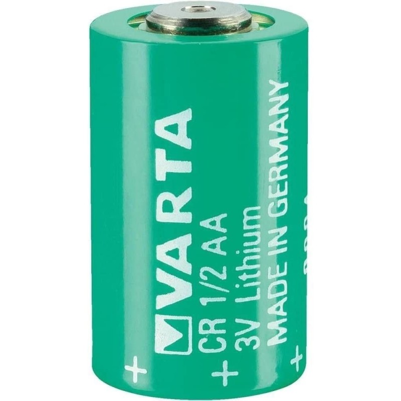 VARTA CR 1/2 AA Series Lithium 3 V 950 mAh Cylindrical Battery