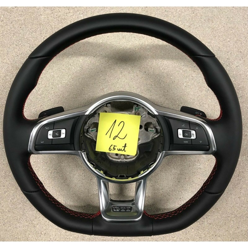 Volkswagen Golf 7 Jetta GTI Passat Polo Golf Sport Black Steering Wheel 12