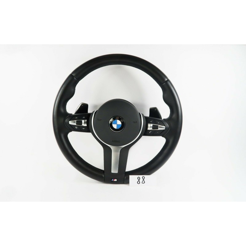 BMW M-Tech Vibro F15 F16 F20 F22 F30 F32 F80 F85 Napa Leather Steering Wheel 88