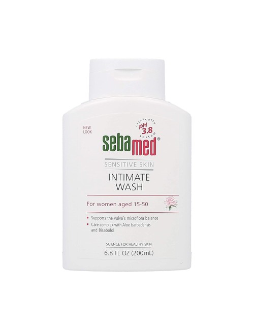 SEBAMED Feminine Intimate Wash pH 3.8 for Microflora Balance with Aloe Vera Mild Organic Based Daily Vaginal Wash Feminine