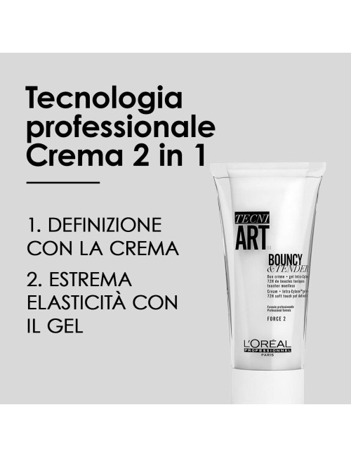 L'OREAL | BOUNCY AND TENDER STYLING CREAM 18924 TNA | 150ML LOREAL PROFESSIONNEL - 2