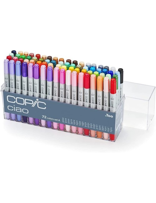 Copic | Premium Artist Markers Set Intermediate Level | 72 color COPIC CIAO - 1