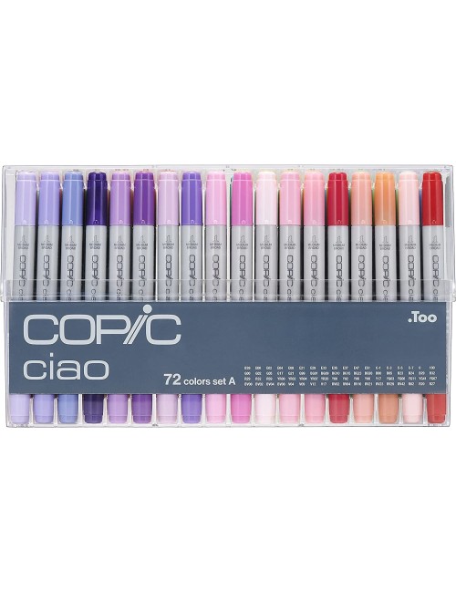 Copic | Premium Artist Markers Set Intermediate Level | 72 color COPIC CIAO - 2