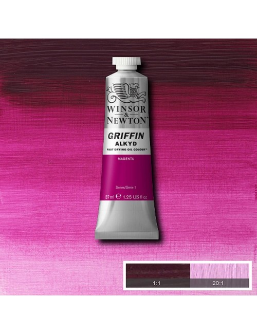 Winsor & Newton 1914119 Griffin Alkyd Fast Drying Oil Colour Paint, 37ml tube, Cadmium Yellow Light Hue