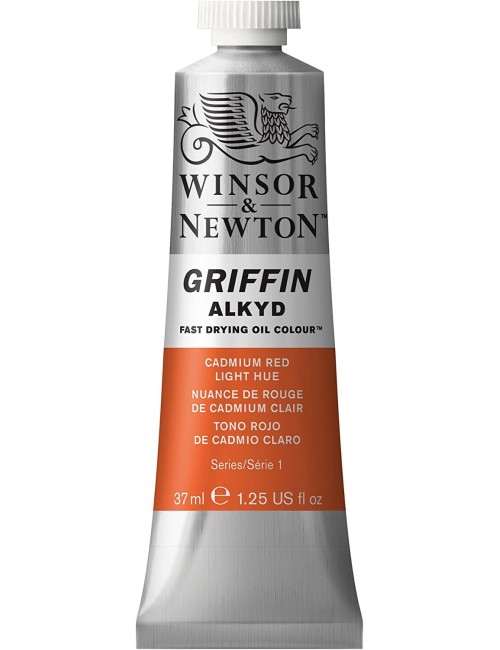 Winsor & Newton 1914119 Griffin Alkyd Fast Drying Oil Colour Paint, 37ml tube, Cadmium Yellow Light Hue