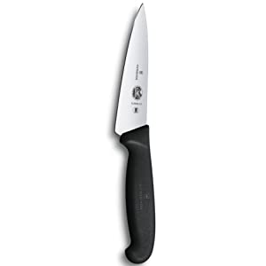 Fibrox Pro 5-Inch Chef's Knife with Black Handle