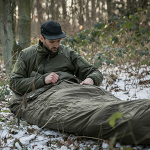 The Special Forces Bivvi Bag can be used as the base minimum for lightweight wild camping