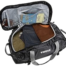 duffel bag, wide mouth opening duffel, easy to pack duffel, weather resistant duffel bag, cargo bag