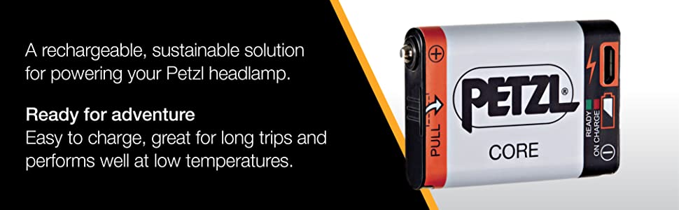 A rechargeable, sustainable solution for powering your Petzl headlamp.