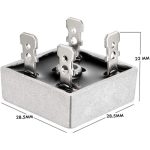 Boxiti | 400V 25A AC to DC Bridge Rectifier | (KBPC2504)