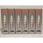 6pc - NGK Laser Platinum Spark Plugs Stock 4288 Nickel Core Tip Standard 0.032in PLKR7A
