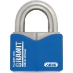 ABUS | 79185 37ST/55 Granit Padlock | Stainless Steel