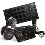 Akai Professional MPC Studio MIDI Controller Beat Maker with 16 Velocity Sensitive RGB Pads, Full MPC 2 Software, assignable