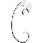 Alessi Aleesi FGO05 Jumbo Purse Hook, One Size, Silver