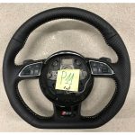 Audi | A3 S3 Sports Quattro RS 6 Logo Perforate Steering Wheel | P11