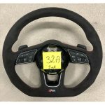 Audi | RS-Line A4 A5 S4 S5  Bottom Full Alcantara | Steering Wheel 32A