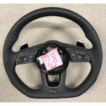 Audi | RS4-Line A4 A5 S4 S5 Half Perforated MLF | Steering Wheel 28