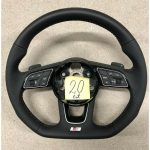 Audi | S-Line A4 A5 S4 S5 Leather Half Perforated | Steering Wheel  20