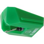 Audio-Technica AT-VMN95E Elliptical Replacement Turntable Stylus Green