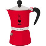 Bialetti - Moka Express Alpina: Iconic Stovetop Espresso Maker, Moka Pot 3 Cups (4.3 Oz - 130 Ml), Aluminium, Green