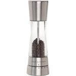 Cole and Mason H59401G Derwent Pepper Mill, Gourmet Precision+, Stainless Steel/Acrylic, 190 mm, Single, Includes 1 x Pepper