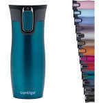 Contigo West Loop Autoseal Travel Stainless Steel Thermal Vacuum Flask, Leakproof Tumbler, Coffee Mug with BPA Free Easy-Clean