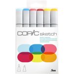 Copic Sketch Markers 5/Pkg W/Multiliner Pen, Sketching Grays