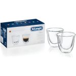 Delonghi 5513214601 Cappuccino Glasses, 270 milliliters