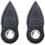 Fein StarLock Finger-Shaped Oscillating Sanding Pad with Hook and Loop Attachment - for Mold-Making, on Curves and in Slots -