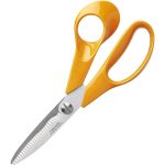 Fiskars Kitchen Scissors, Total Length: 18 cm, Quality Steel/Synthetic Material, Classic, 1000819