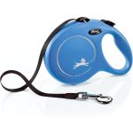 Flexi CL30T8.250.BL New Classic Tape Retractable Leash, Blue, Large/26'