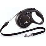 FLEXI New Classic Retractable Dog Leash (Cord), for Dogs Up to 44lbs, 16 ft, Medium, Blue