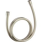 hansgrohe Techniflex Handheld Shower Replacement Shower Hose 80-inch Easy Install Modern Shower Hose in Chrome, 28274000