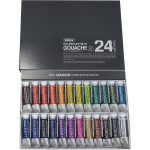 Holbein Artist Gouache Set of 24 G715 : 24 x 15ml tubes