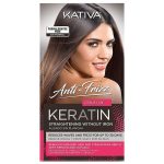 Kativa Anti-Frizz Xtreme Care, Home Use Straightening Treatment, Rebuild Damaged Hair and Straighten Waves and Frizz with