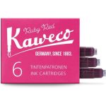 Kaweco Fountain Pen ink cartridge short red - pack of 6