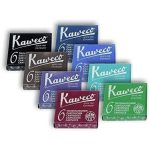 Kaweco Fountain Pen Ink Cartridges short, 8 colors, 8 x 6 pieces