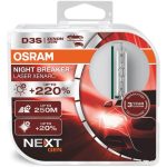 OSRAM XENARC NIGHT BREAKER LASER D3S, Next Generation, 220% more brightness, HID xenon bulb, 66340XNN-HCB, Duo Box (2 lamps)